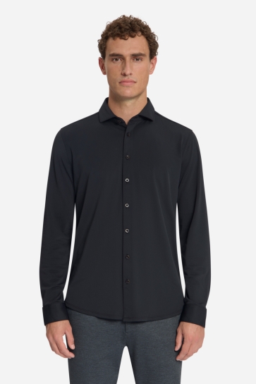 NO-EXCESS Overhemd TRAVEL OVERHEMD 33410885SN Black