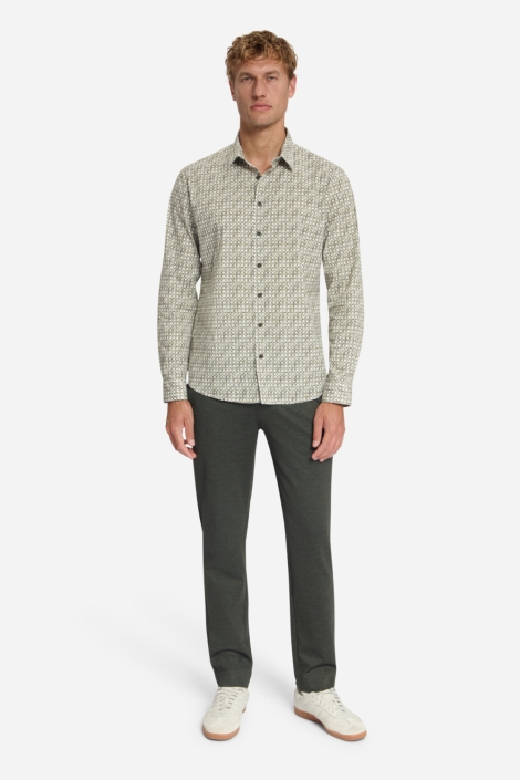 NO-EXCESS groene heren overhemd | Model