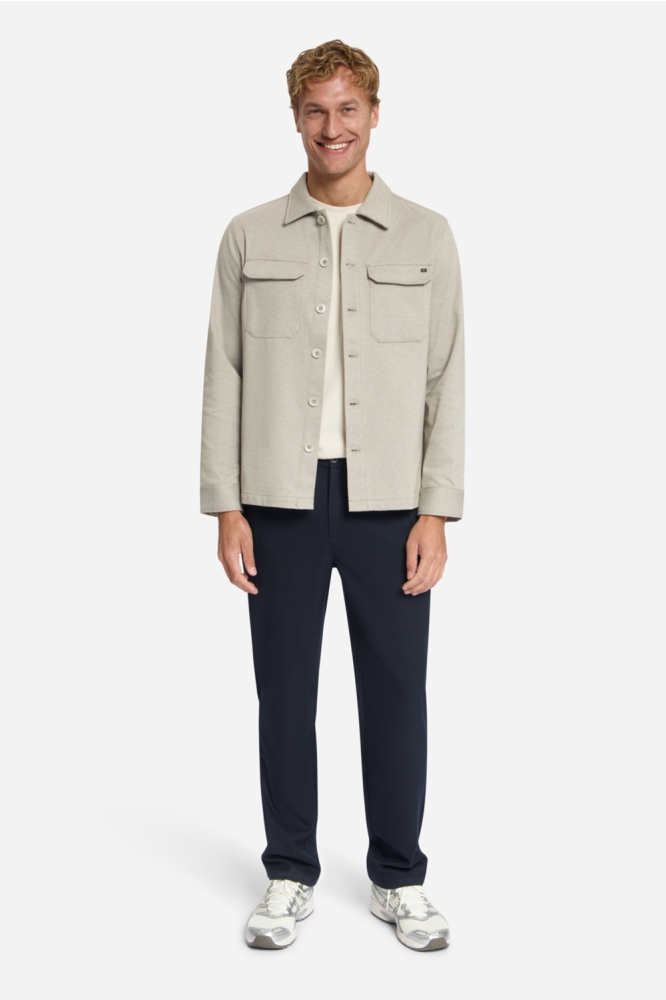NO-EXCESS beige heren overhemd | Model