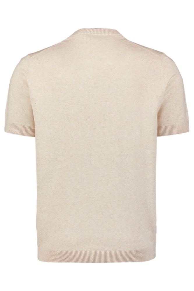 NO-EXCESS beige heren trui | Achteraanzicht