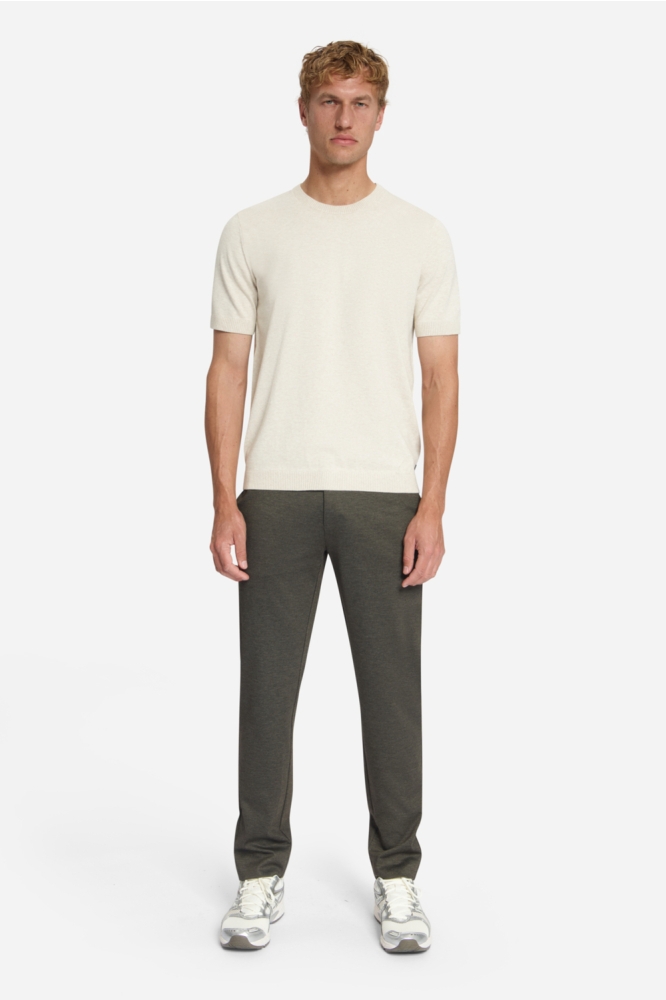 NO-EXCESS beige heren trui | Model
