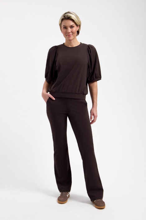 Lady Day bruine dames t-shirt | Model