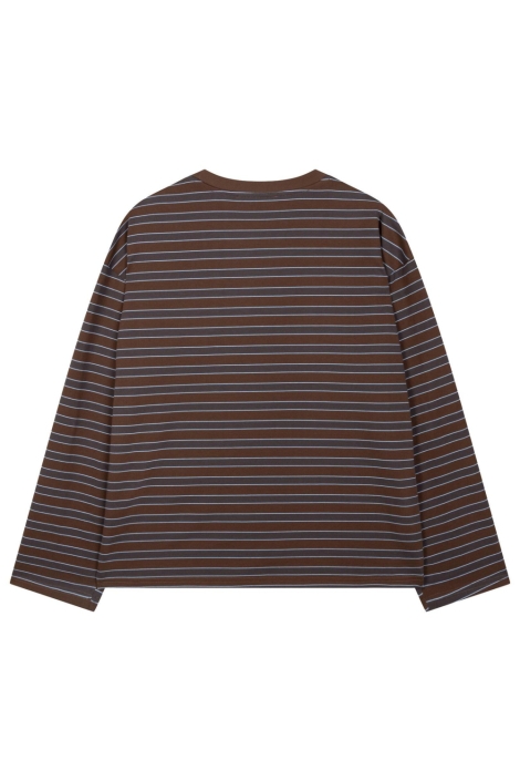 Refined Department bruine dames t-shirt | Achteraanzicht