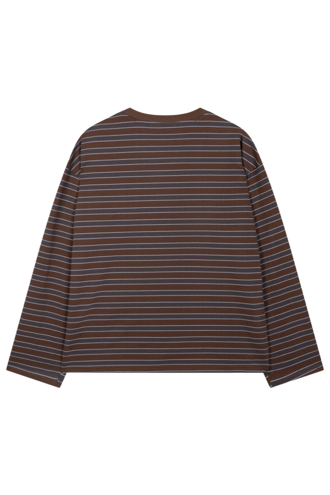 Refined Department bruine dames t-shirt | Achteraanzicht