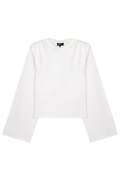 Refined Department witte dames t-shirt | Vooraanzicht