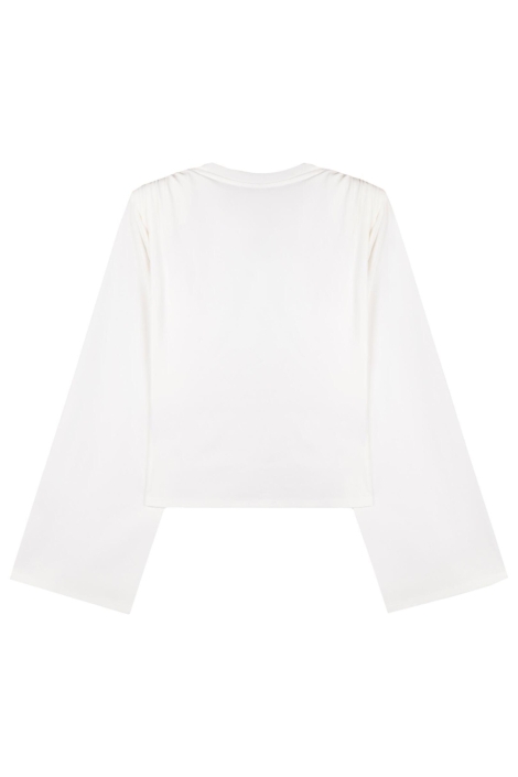 Refined Department witte dames t-shirt | Achteraanzicht