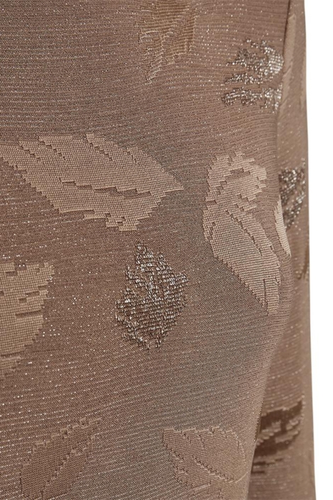 Freequent taupe dames t-shirt | Close up