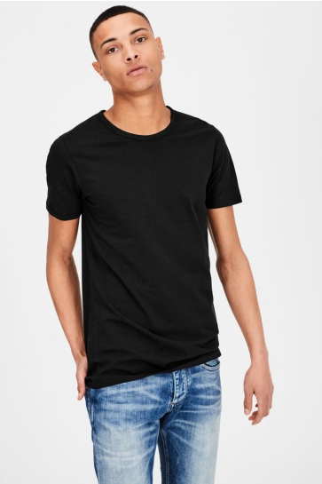 Jack & Jones BASIC O-NECK TEE S/S NOOS 12058529 Black