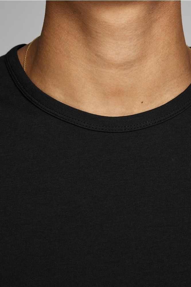 Jack & Jones zwarte heren t-shirt | Close up