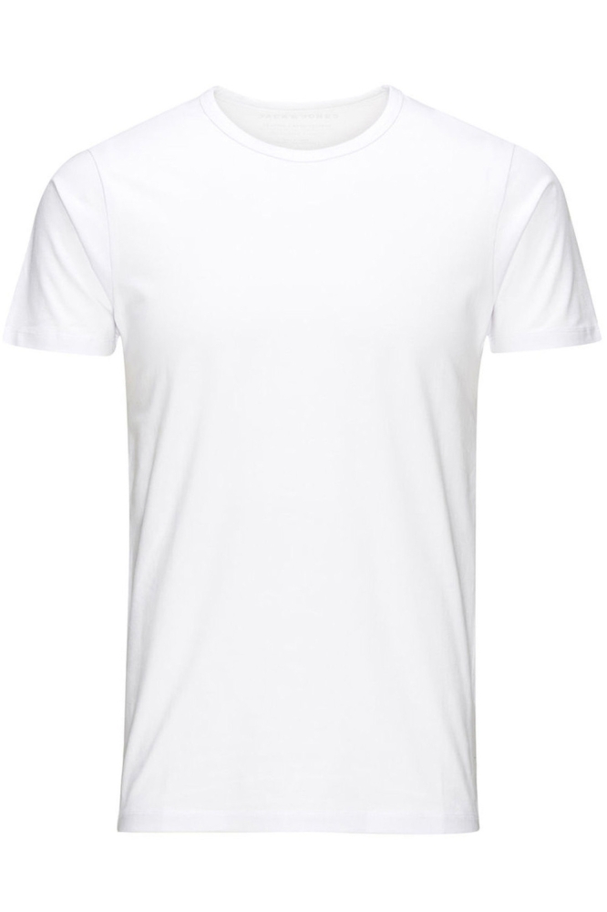 Jack & Jones witte heren t-shirt | Vooraanzicht