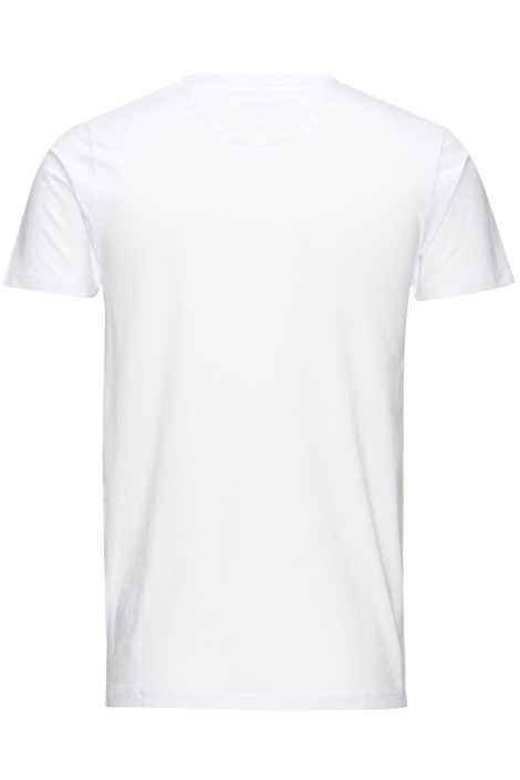 Jack & Jones witte heren t-shirt | Achteraanzicht