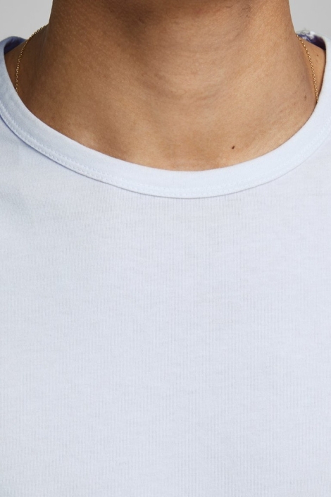 Jack & Jones witte heren t-shirt | Close up
