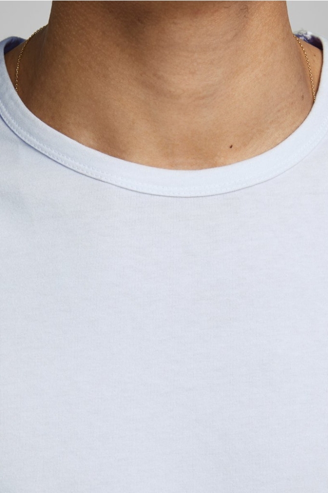 Jack & Jones witte heren t-shirt | Close up