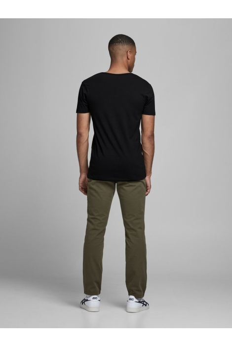 Jack & Jones zwarte heren t-shirt | Model