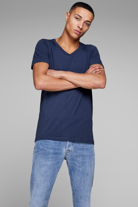 Jack & Jones blauwe heren t-shirt