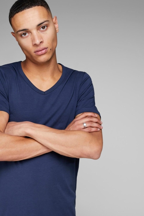 Jack & Jones blauwe heren t-shirt