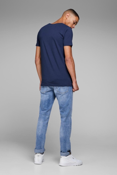 Jack & Jones blauwe heren t-shirt