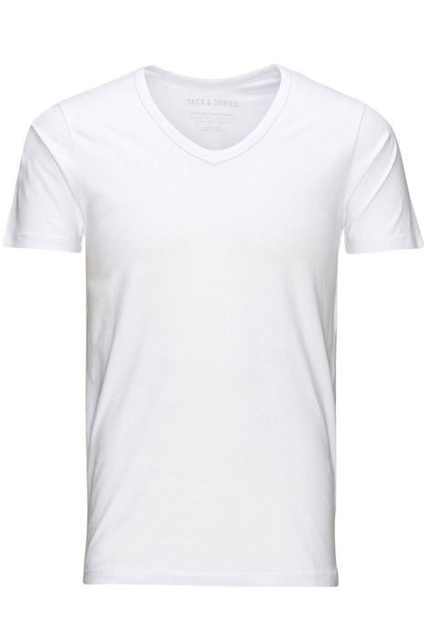 Jack & Jones witte heren t-shirt | Vooraanzicht