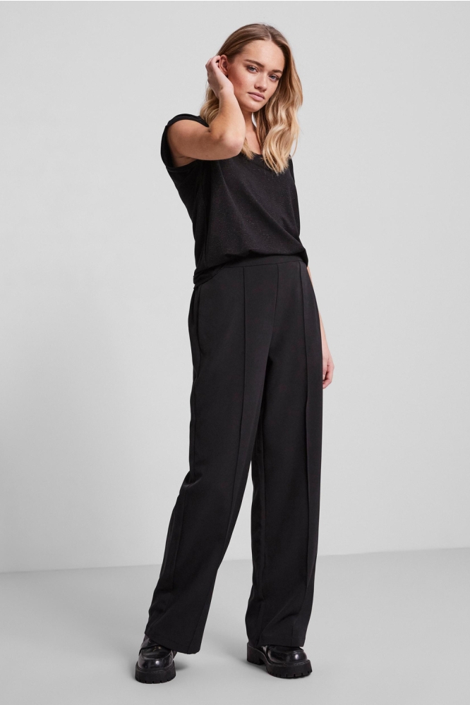 Pieces zwarte dames t-shirt