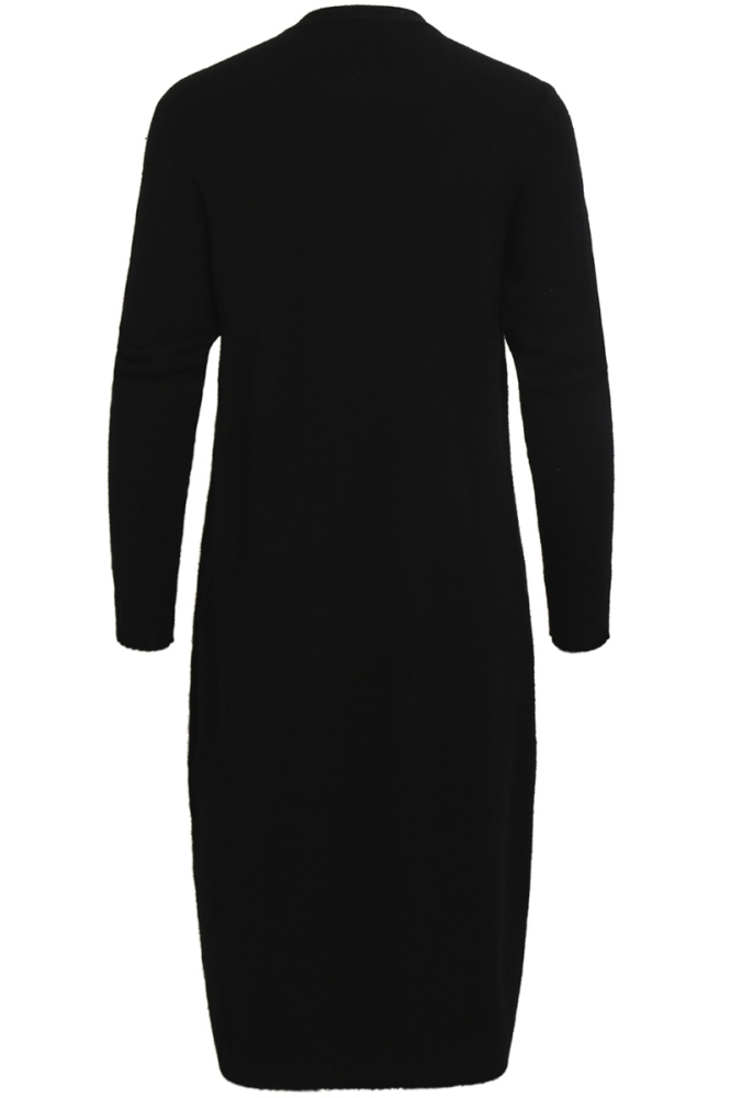 Vila zwarte dames vest | Achteraanzicht