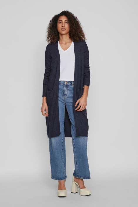 Vila blauwe dames vest | 