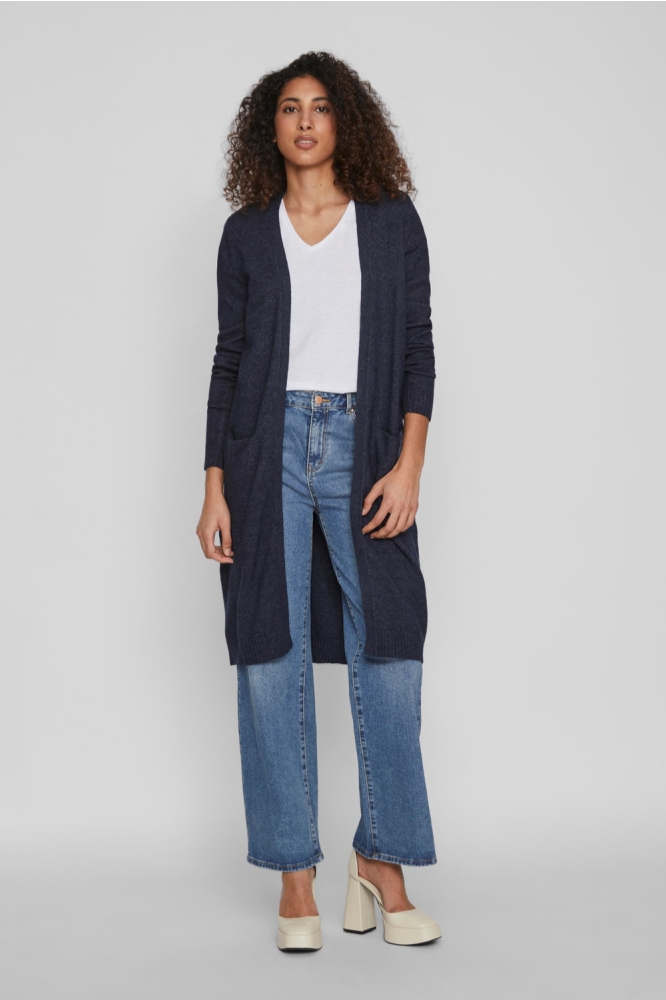 Vila blauwe dames vest | 