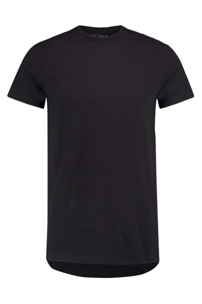RJ Bodywear zwarte heren t-shirt | Vooraanzicht