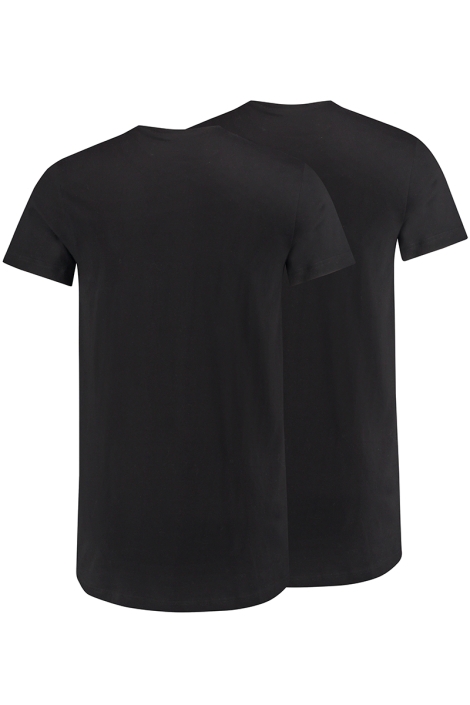 RJ Bodywear zwarte heren t-shirt | Achteraanzicht