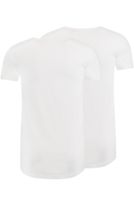RJ Bodywear witte heren t-shirt | 