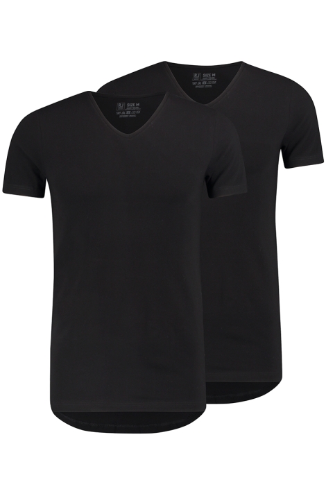 RJ Bodywear zwarte heren t-shirt | 