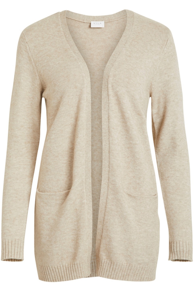 Vila beige dames vest | 