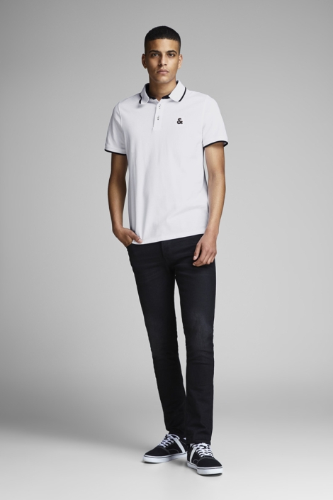 Jack & Jones witte heren polo