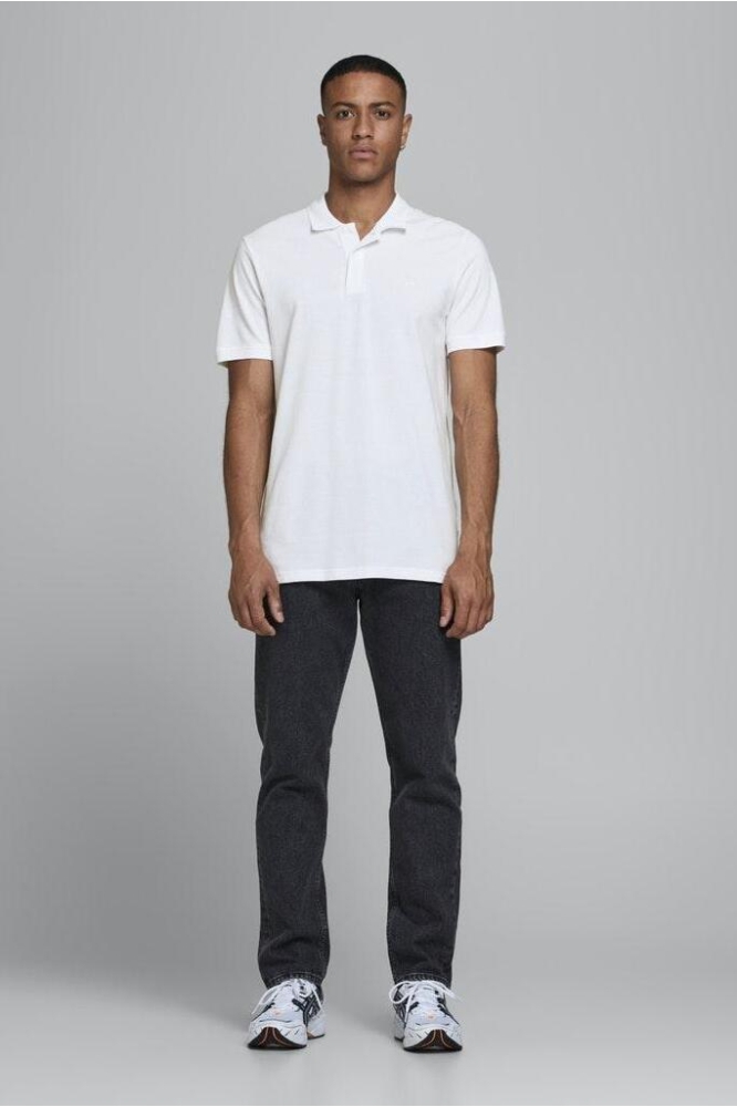 Jack & Jones witte heren polo | Model