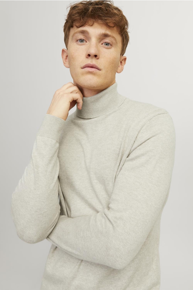 Jack & Jones beige heren trui | Close up