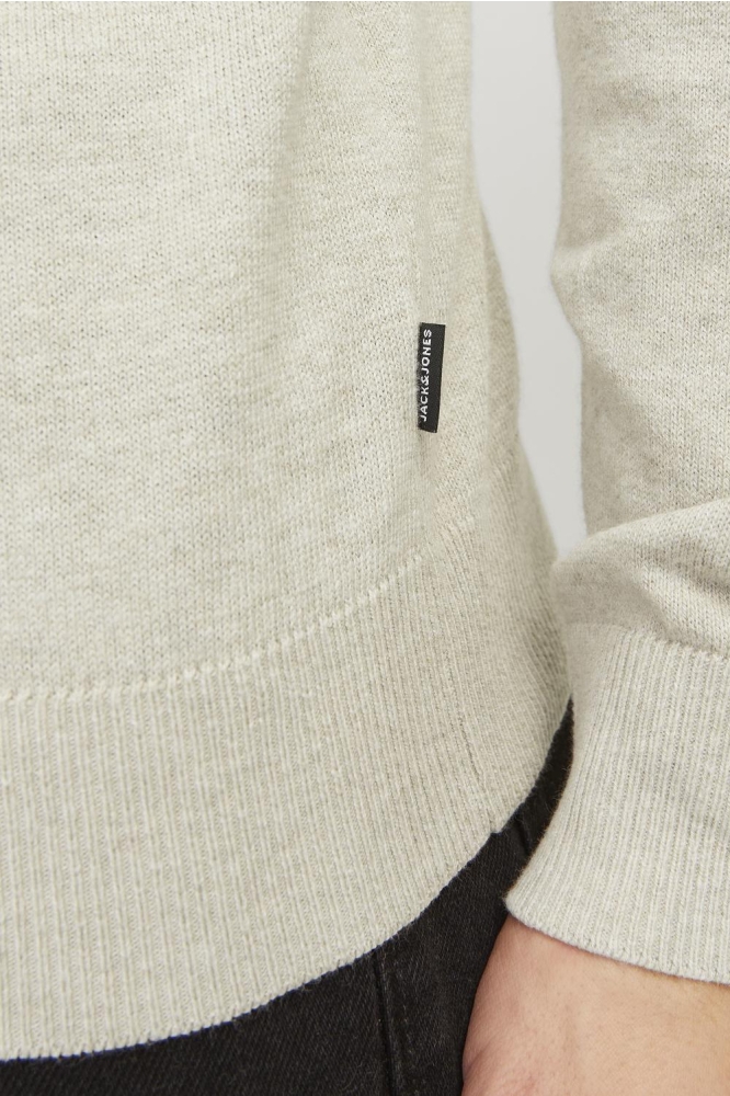 Jack & Jones beige heren trui | 