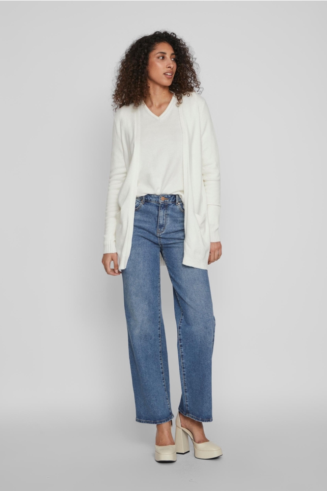 Vila witte dames vest | Model