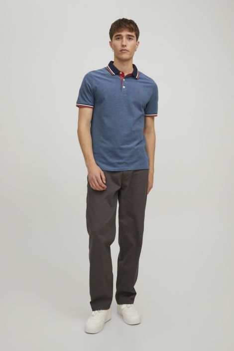 Jack & Jones blauwe heren polo | Model
