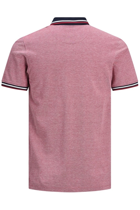 Jack & Jones rode heren polo | Achteraanzicht