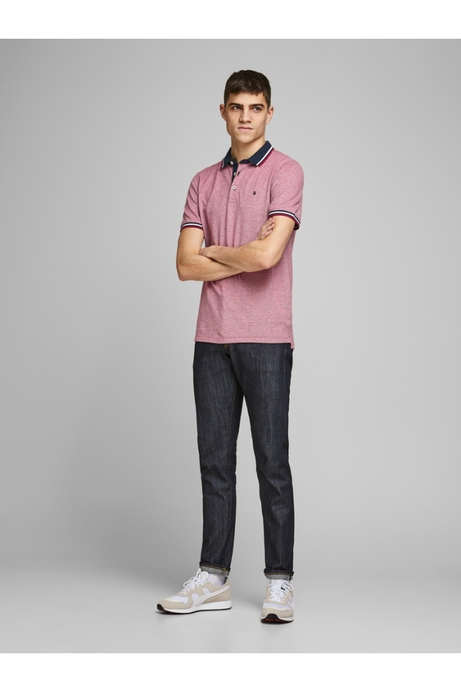 Jack & Jones rode heren polo | Model