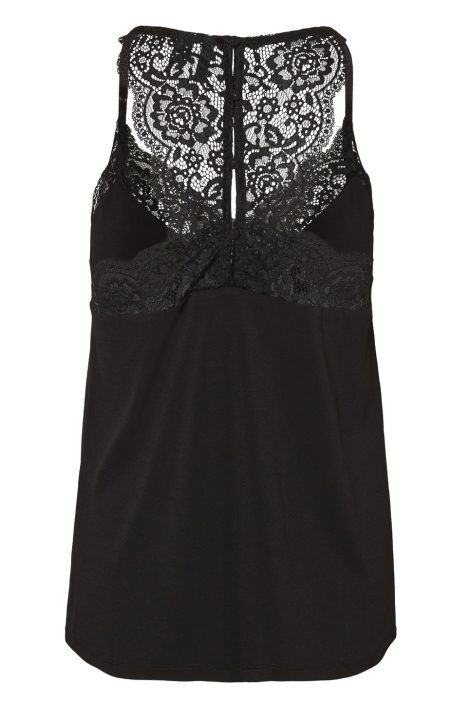 Vero Moda zwarte dames top | Zijaanzicht