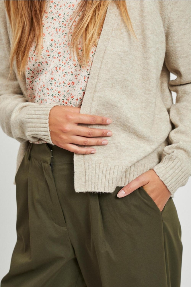 Vila beige dames vest |