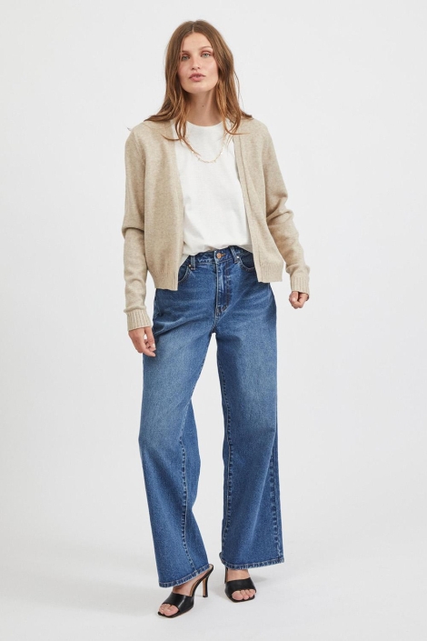 Vila beige dames vest |