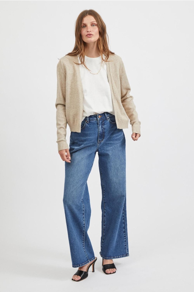 Vila beige dames vest |