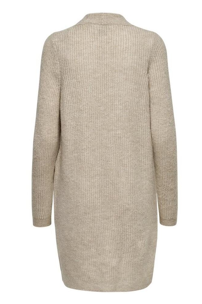 Only beige dames vest | Achteraanzicht