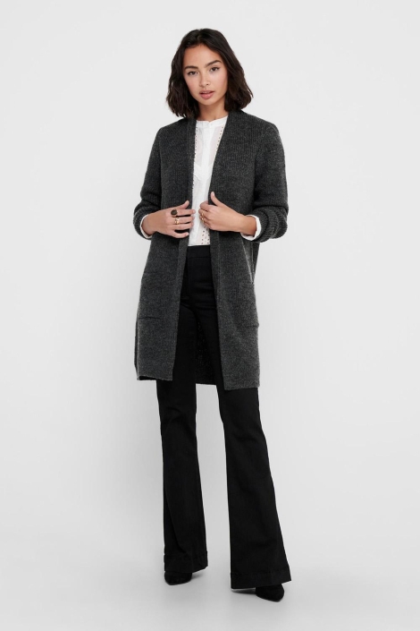 Only grijze dames vest