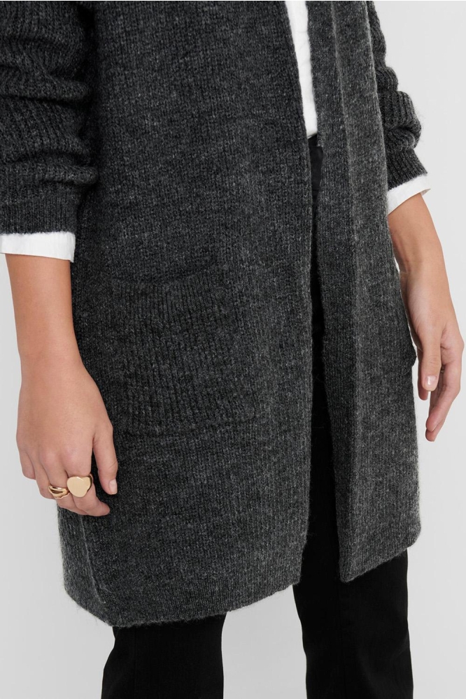 Only grijze dames vest