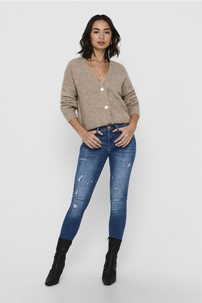 Only beige dames vest |