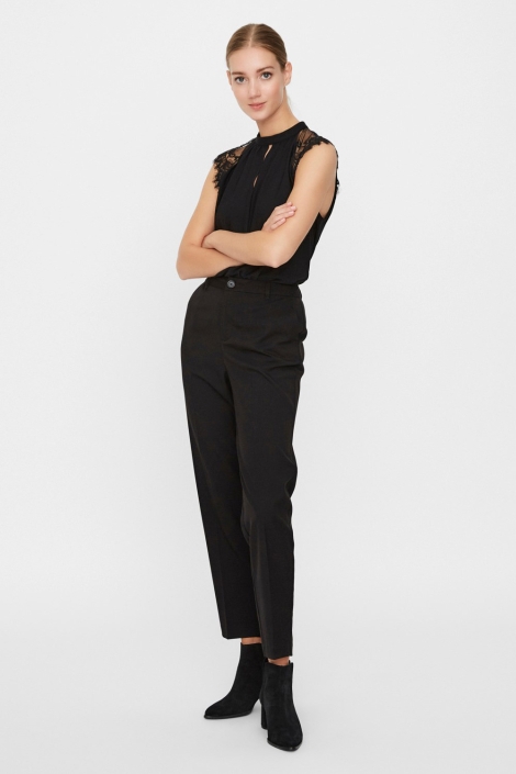 Vero Moda zwarte dames top | Model