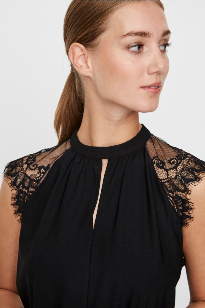 Vero Moda zwarte dames top | Close up