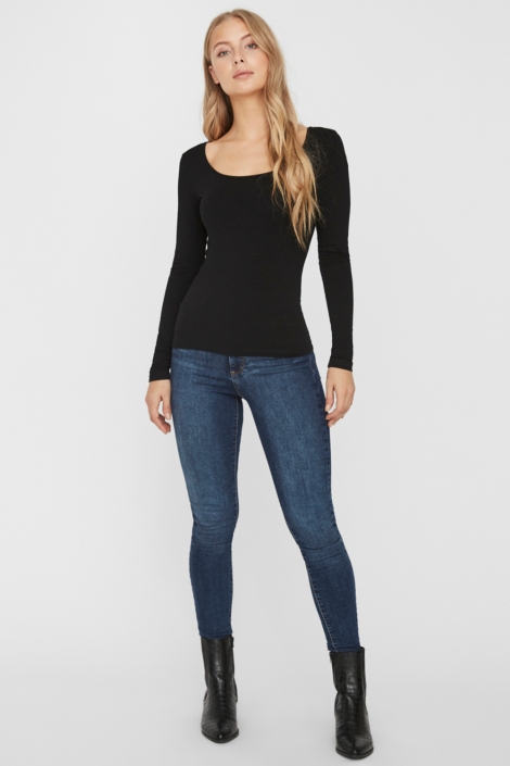 Vero Moda zwarte dames t-shirt